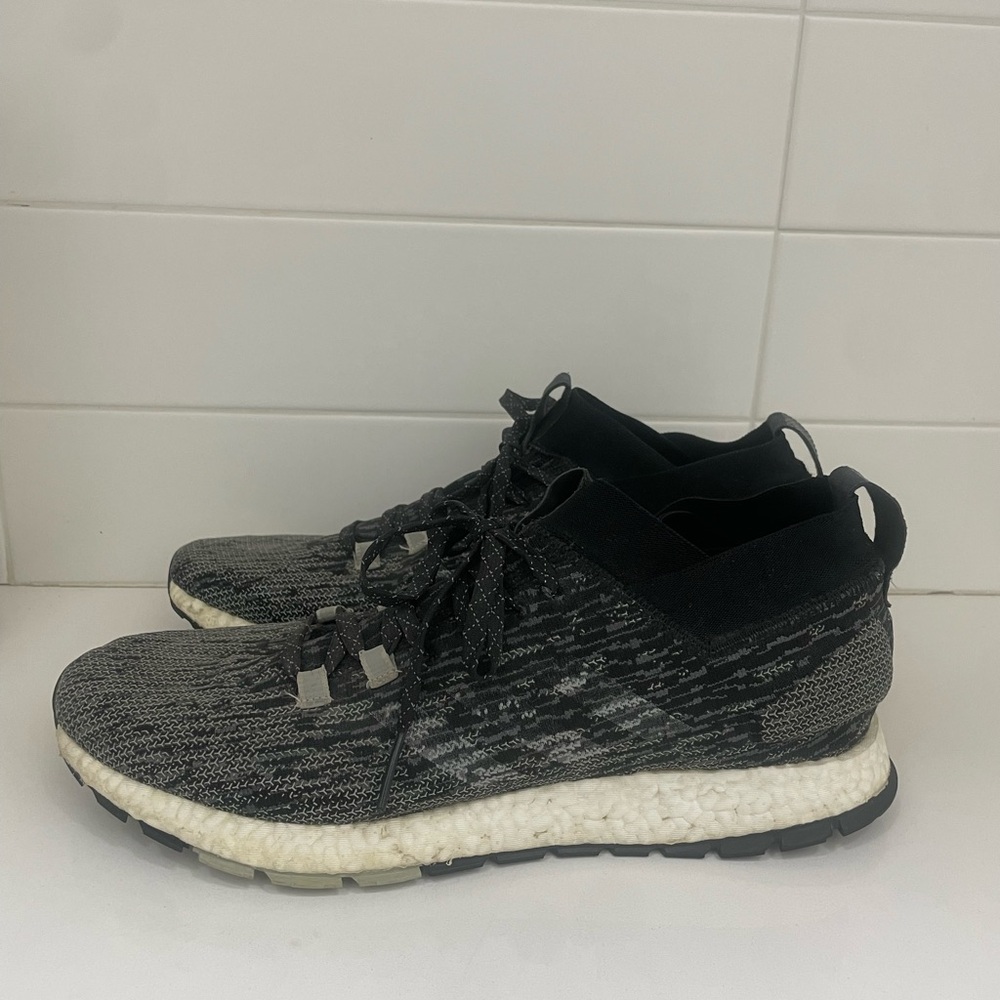 Adidas Ultraboost sneakers in black and grey